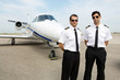 © Tyler Olson - Pilots Standing In Front Of Private Jet