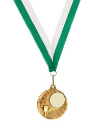 Copyspace metal medal