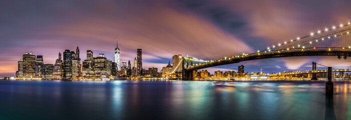 Fototapete - New Dawn over New York