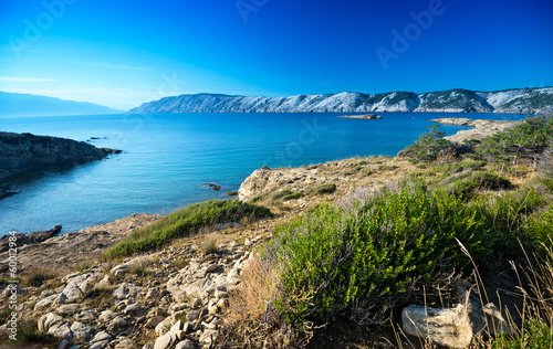 Plakat na papierze fotorealistycznym Chorwackie wybrzeże