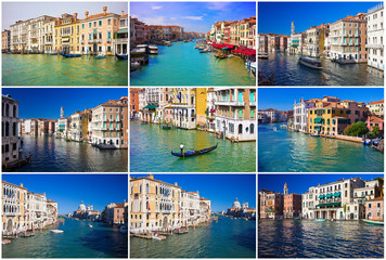 Canvas Print - Grand Canal in Venice