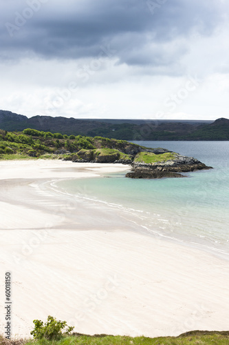 Board z aluminiowym obramowaniem Loch gairloch, wyżyny, szkocja