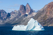 Iceberg in the Prince Christian Sound, Greenland