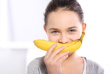 Dziewczynka z bananem