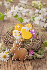 Poster - Colorful easter cookies