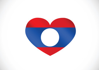 Poster - Flag of Laos themes idea design