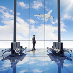 Wall Mural - Business travel