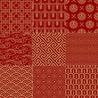 seamless traditional auspicious chinese mesh pattern