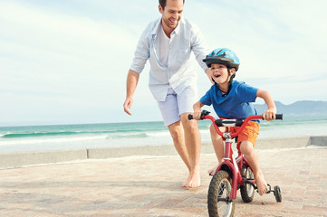 Poster - Learning to ride a bike