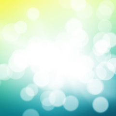 Poster - Blurred bokeh background