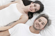 © jackfrog - Lovely couple  lying in bed