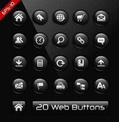 Wall Mural - icons for web sites developers