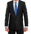 © Odua Images - man in suit on a black background