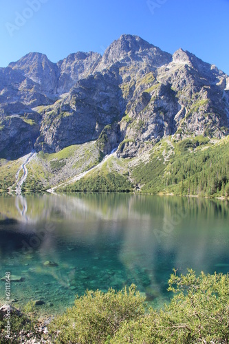 Plakat na papierze fotorealistycznym Morskie oko - tatry