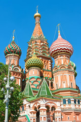 Canvas Print - Saint Basil Cathedral  in Moscow