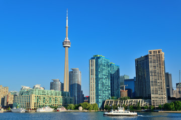 Wall Mural - Toronto skyline in the day
