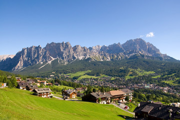 Canvas Print - Cortina d´Ampezzo - Dolomiten - Alpen