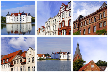 Canvas Print - Impressionen FLENSBURG + GLÜCKSBURG