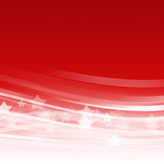 Wall Mural - Abstract red wave background