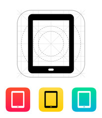 Wall Mural - Tablet screen icon.