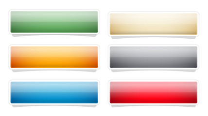 the glossy buttons collection