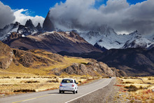 Road To Mount Fitz Roy, Patagonia, Argentina