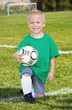© Brocreative - Cute little Soccer player portrait (boy)