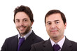© Ricardo Saraiva - Two Businessman standing on a white background