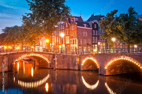 Fotoboard na płycie Amsterdamskie odbicia, holandia