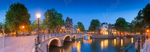 Fotoboard na płycie Odbicia z Amsterdamu, Holandii