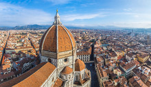 Cathedral Santa Maria Del Fiore In Florence, Italy