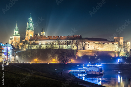 Naklejka samoprzylepna Polska, kraków. 
