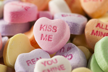 Poster - Candy Conversation Hearts for Valentine's Day