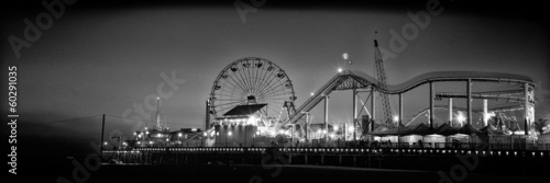 Naklejka samoprzylepna Santa Monica Pier