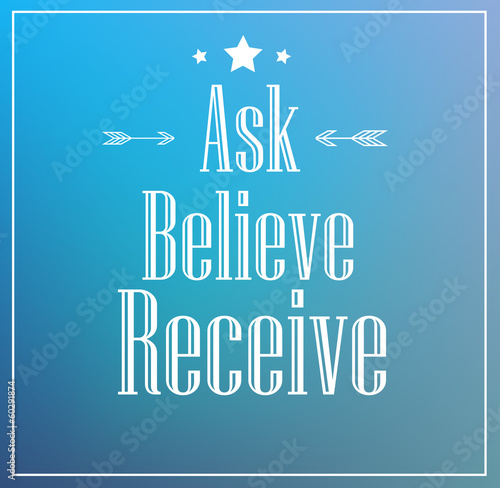 Foto Motivational affirmation of law of attraction