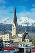 St. Johann Kirche in der Stadtmitte - Davos