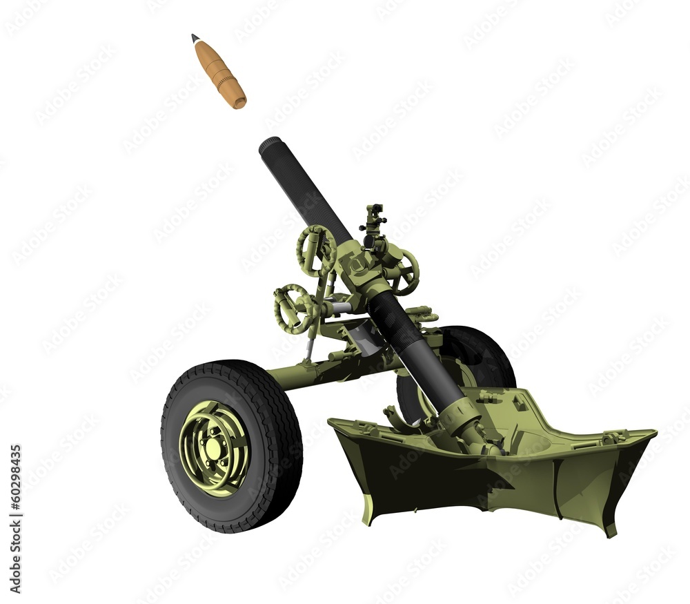 120mm重迫撃砲 Stock Illustration | Adobe Stock