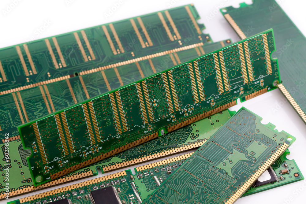 Stick of computer random access memory (RAM) Stock Photo | Adobe Stock