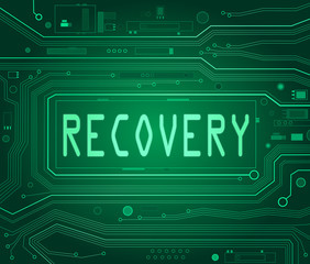 Wall Mural - Recovery concept.