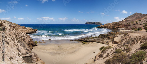Naklejka samoprzylepna Porto dos frades i plaża Serra de Fora.
