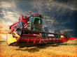 © Željko Radojko - Combine harvester harvesting wheat on sunny summer day