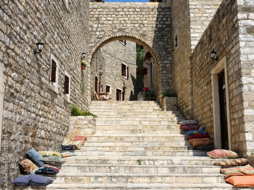Tapeta ścienna Stari grad stare miasto ulcinj, czarnogóra