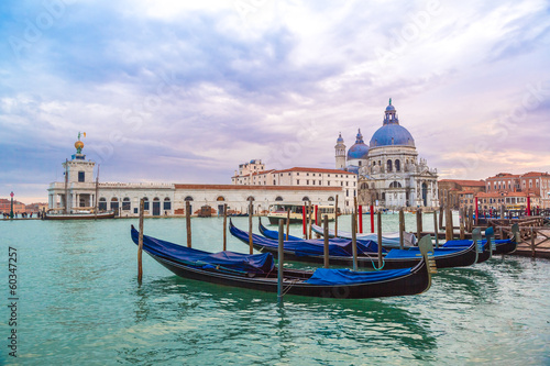 Naklejka na drzwi View of Basilica di Santa Maria della Salute,Venice, Italy