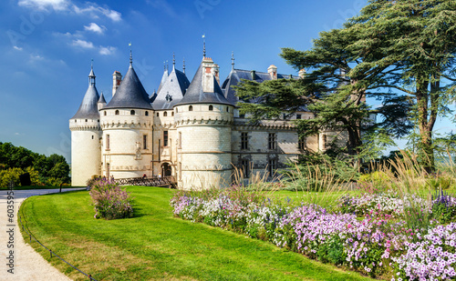Obraz na płótnie canvas Zamek chaumont-sur-Loire, Francja