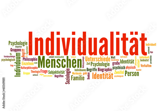 Was Ist Ein Individuum Individualität (Individuum, Identität) – kaufen Sie diese Vektorgrafik