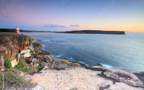 Board z aluminiowym obramowaniem Sydney głowy o świcie, brama do Sydney