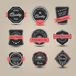 © best_works - Badges collection. Vector
