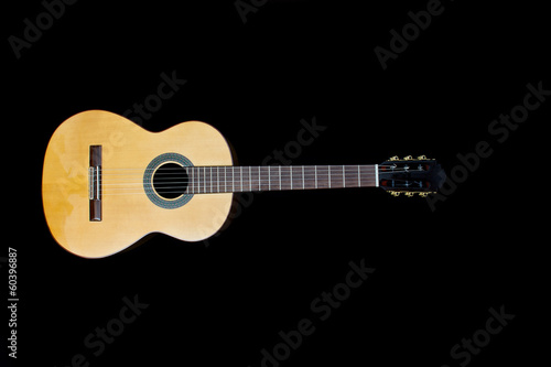 Obraz na płótnie canvas dwuczęściowy "dyptyk" Gitara akustyczna