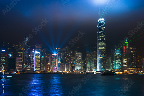 Naklejka samoprzylepna Hongkong.