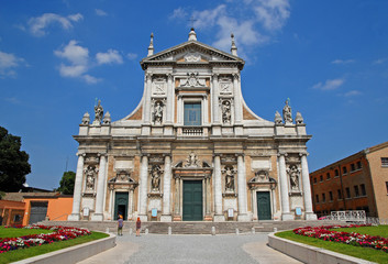 Wall Mural - Italy  Ravenna  Saint Mary in Porto basilica